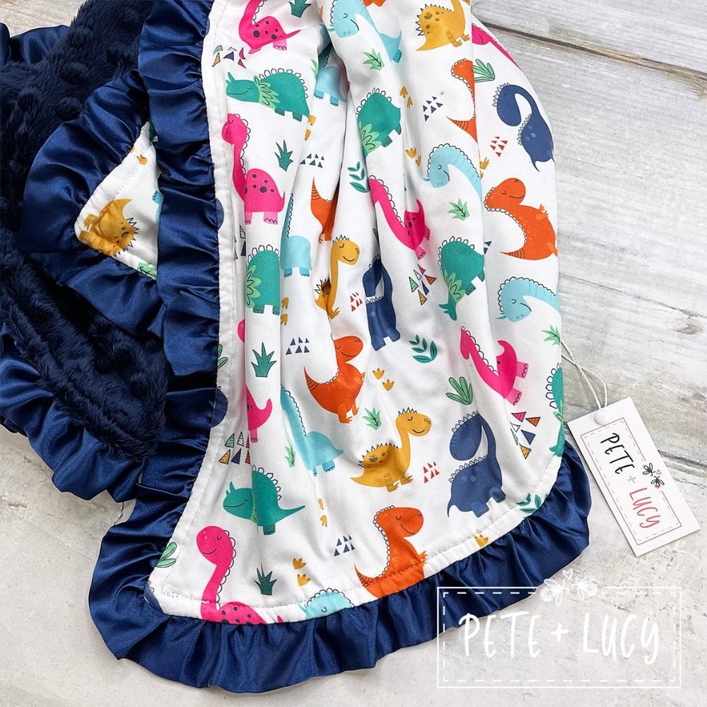 Dino Days Minki Blanket